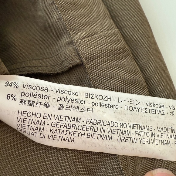 Zara Women's Olive Utility Jacket - Large - Picture 6 of 8